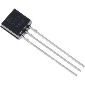 Транзистор биполярный 2N5551 TO-92 NPN
